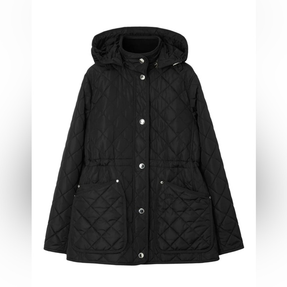 Authentic Burberry
detachable-hood diamond-quilted jacket - Picture 1 of 9